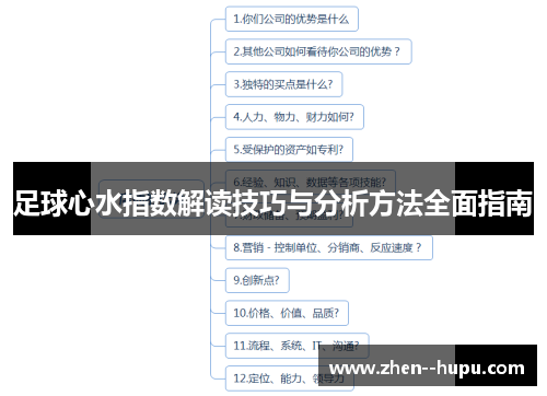 足球心水指数解读技巧与分析方法全面指南